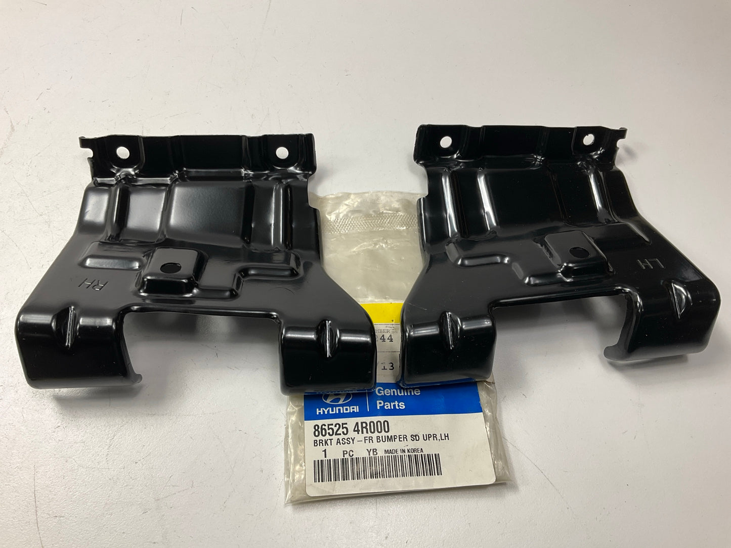 Radiator Support Bracket Left & Right, Set, OEM For 2011-2015 Sonata HYBRID ONLY