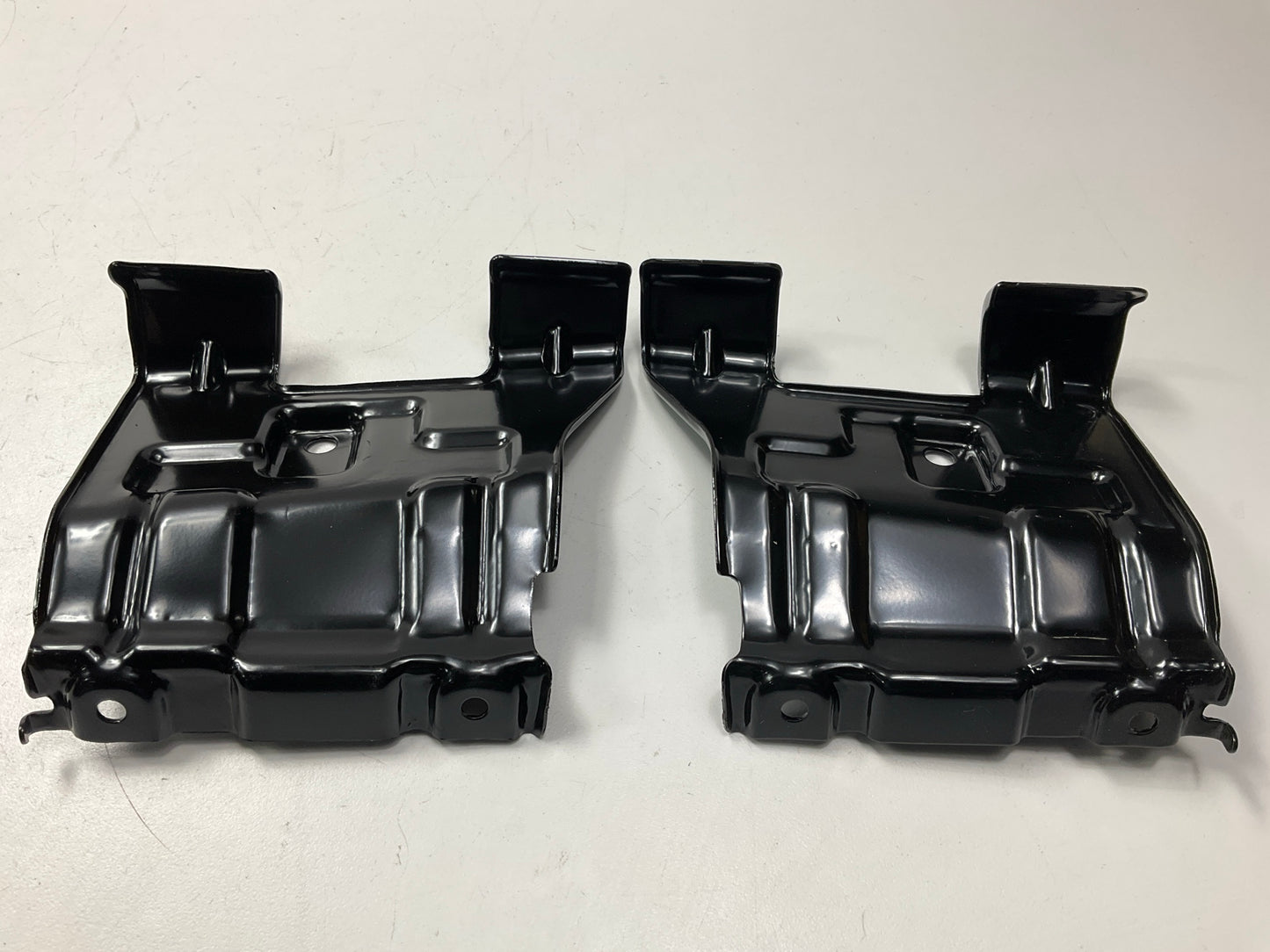 Radiator Support Bracket Left & Right, Set, OEM For 2011-2015 Sonata HYBRID ONLY