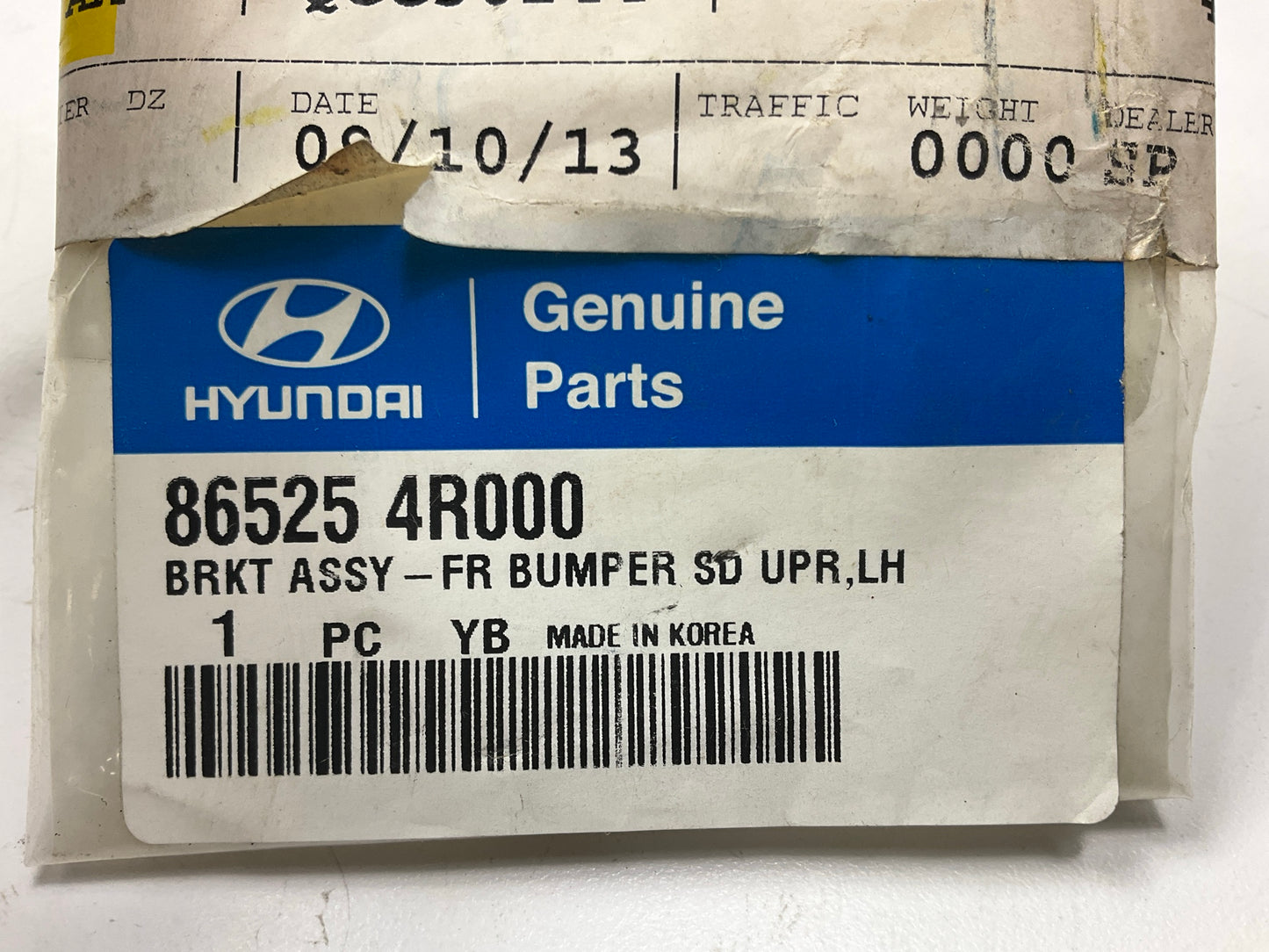 Radiator Support Bracket Left & Right, Set, OEM For 2011-2015 Sonata HYBRID ONLY