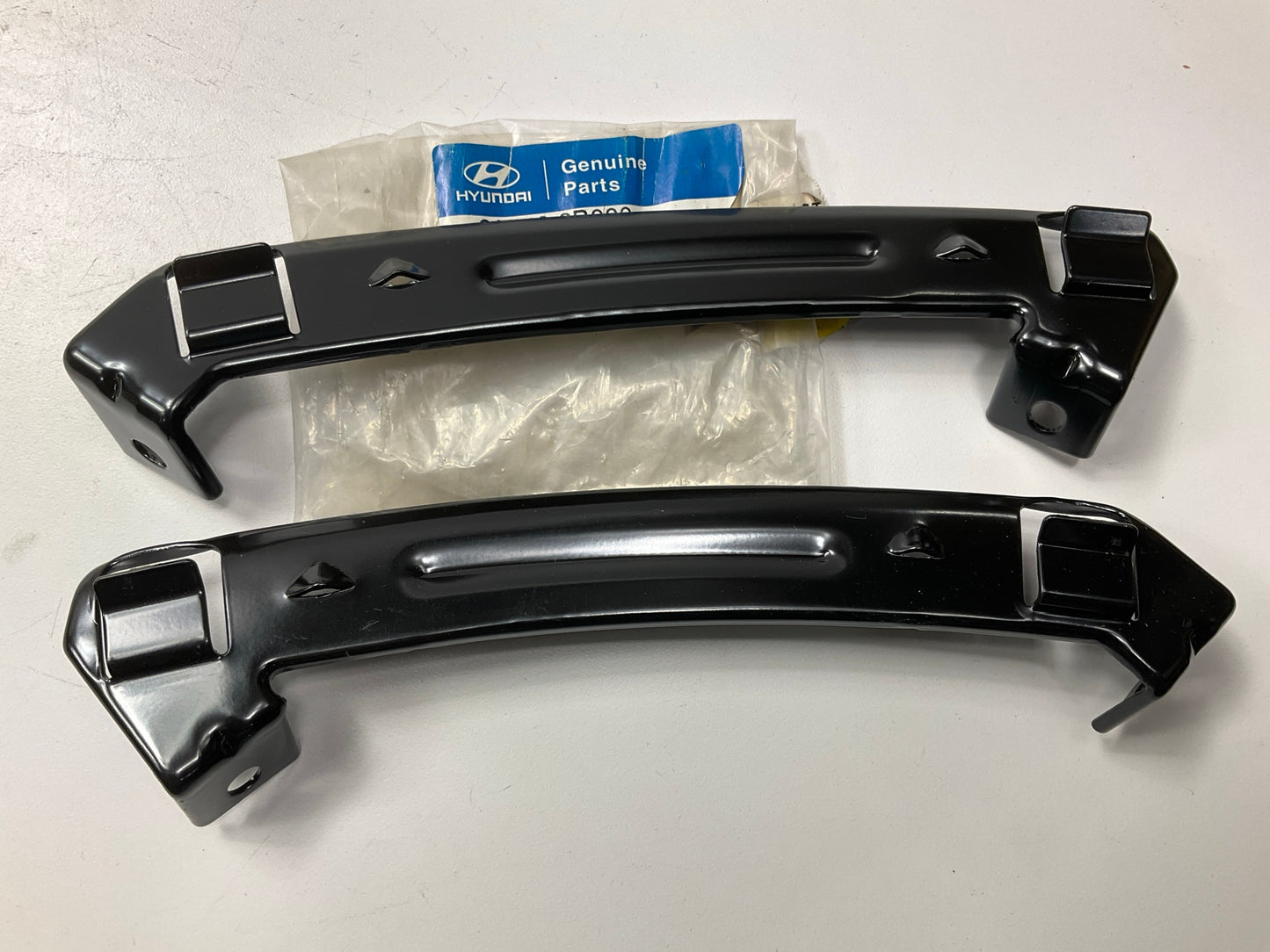 Front Bumper Cover Side Support Bracket Left & Right Side OEM For 07-12 Santa Fe
