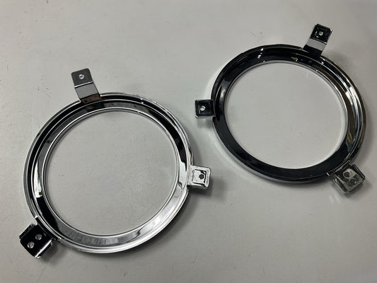 Front Bumper Seal Trim Bezel Left & Right Set OEM For 05-09 Hyundai Tucson