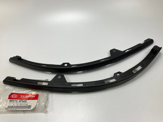 Front Left & Right Corner Bumper Deflector Moulding OEM For 07-09 Kia Spectra