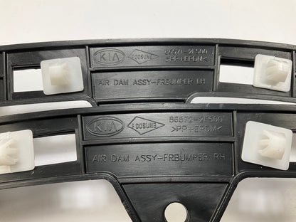 Front Left & Right Corner Bumper Deflector Moulding OEM For 07-09 Kia Spectra