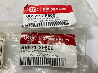 Front Left & Right Corner Bumper Deflector Moulding OEM For 07-09 Kia Spectra