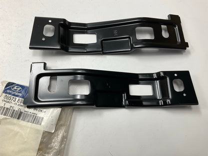 New OEM Front Bumper Support Upper Bracket Set, Left & Right For 13-15 Sante Fe