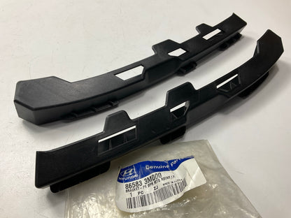NEW Front Bumper Cover Left & Right Upper Support Brackets OEM For 09-11 Genesis