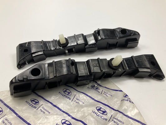 New Front Bumper Side Mounting Bracket Left & Right SET For 06-11 Hyundai Accent