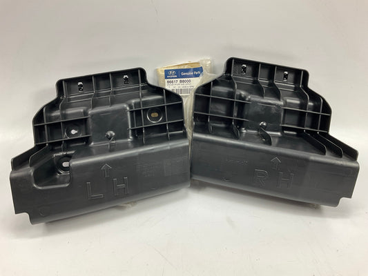 OEM Rear LEft & Right Bumper Cover Lower Bracket For 13-15 Sante Fe GLS