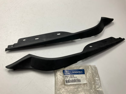 Rear Bumper Left & Right Trim Molding Step Protection Pad OEM For 07-09 Santa Fe