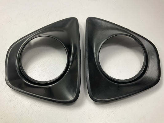 Rear Left & Right Bumper Reflector Lamp Light Trim Bezel For 13-16 Veloster