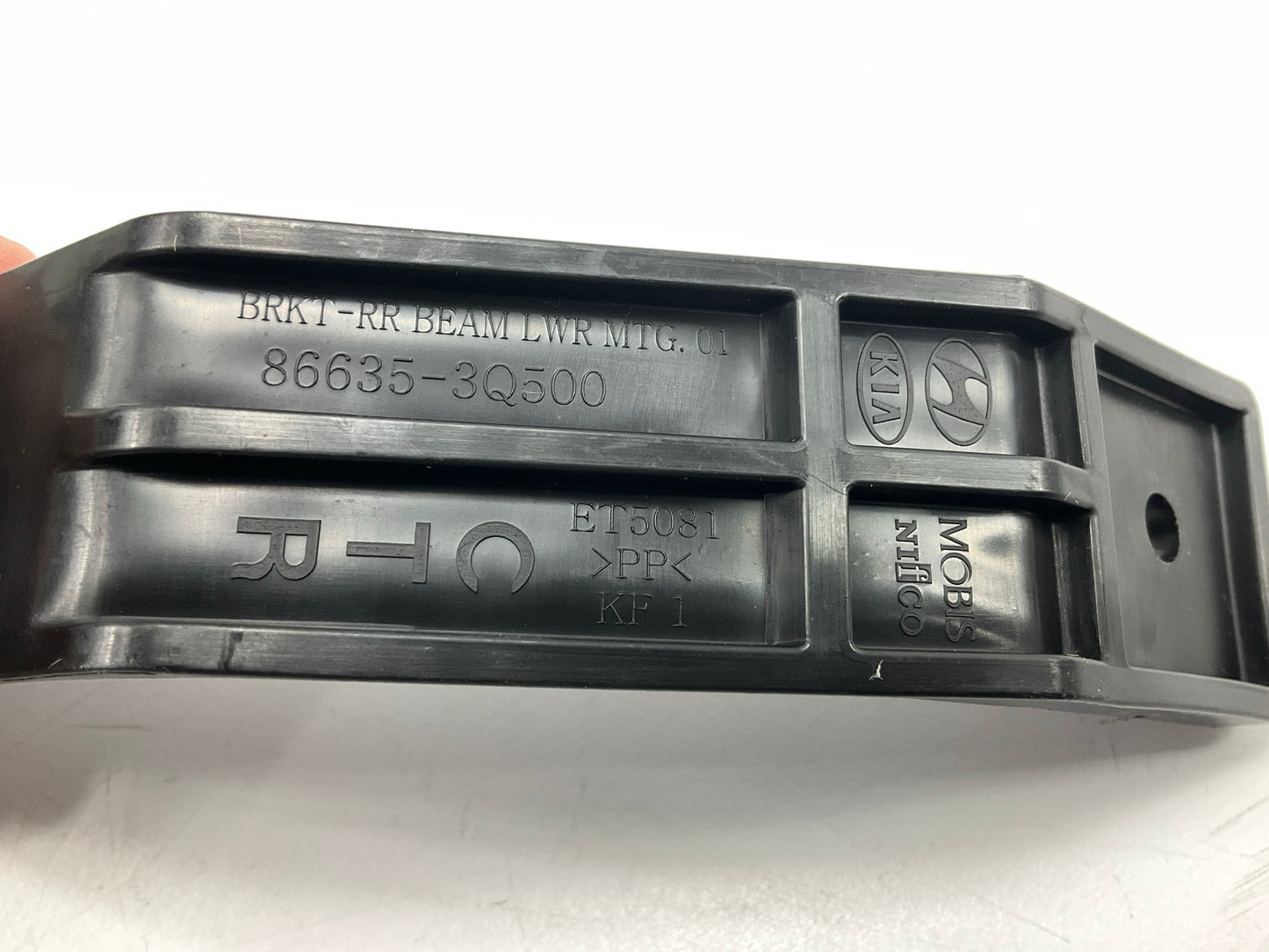 New Rear Bumper Impact Bar Lower Brackets Set OEM For 2014 Sonata 866353Q500
