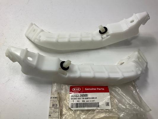 Rear Bumper Cover Support Bracket Left & Right Side Set OEM For 2010-13 Kia Soul