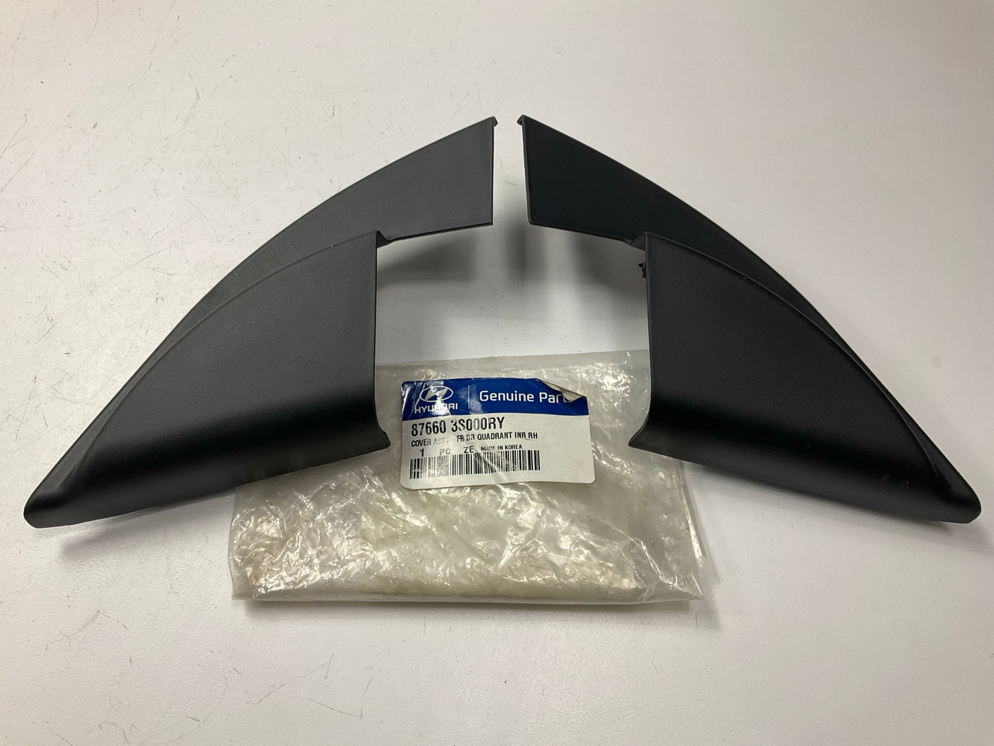 Front Left & Right Door Interior Side Mirror Trim Cover Set OEM For 11-15 Sonata