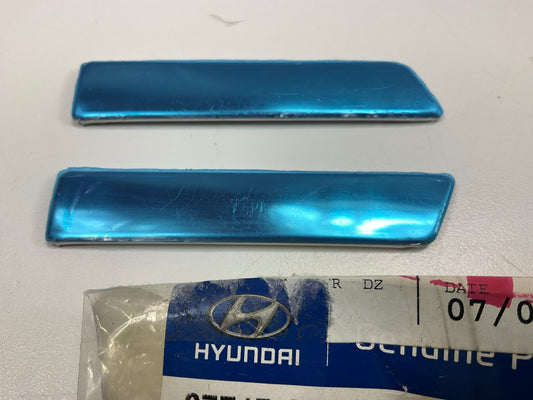 NEW OEM CHROME Left & Right Lower Fender Moulding Trim For 02-05 Sonata
