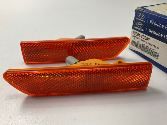 NEW Side Marker Light Lamp Left & Right Side Set OEM For 2001-2003 Elantra GT