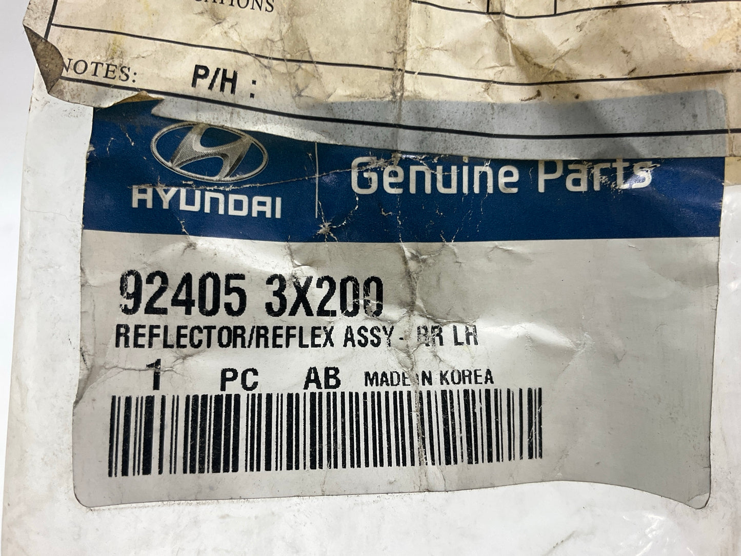 NEW - Rear Bumper Right & Left Reflector SET OEM For 2014-2015 Hyundai Elantra