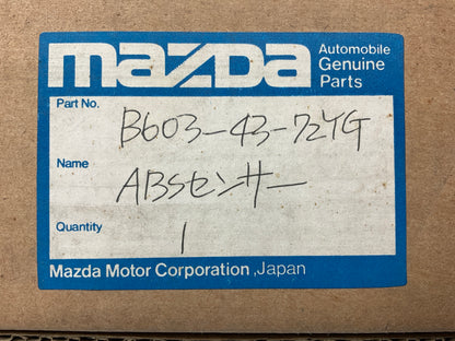 NEW GENUINE REAR LEFT & RIGHT ABS Wheel Speed Sensor 1992-1993 Mazda MX-3