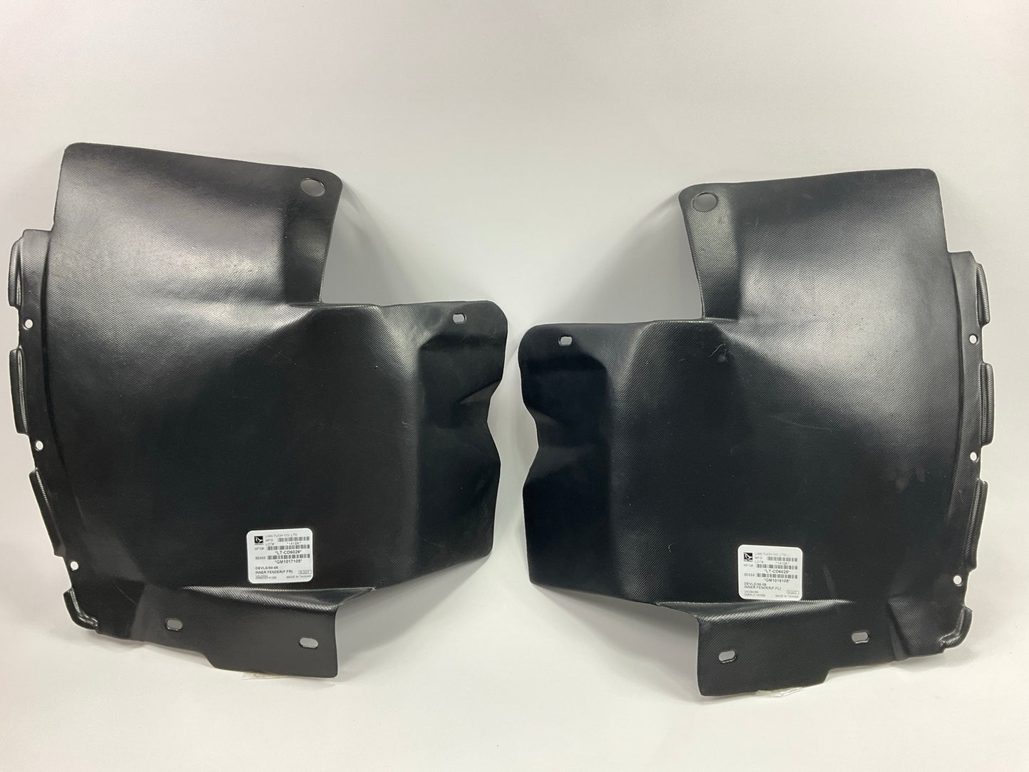 NEW AFTERMARKET - Left & Right Front Fender Liner For 2000-2005 Cadillac DeVille