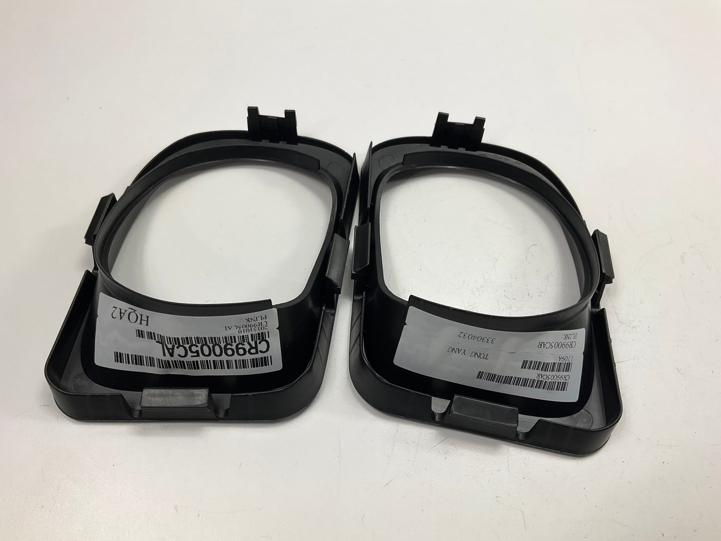 Fog Light Trim Bezel Set Front Left & Right Side For 2006-10 Chrysler PT Cruiser