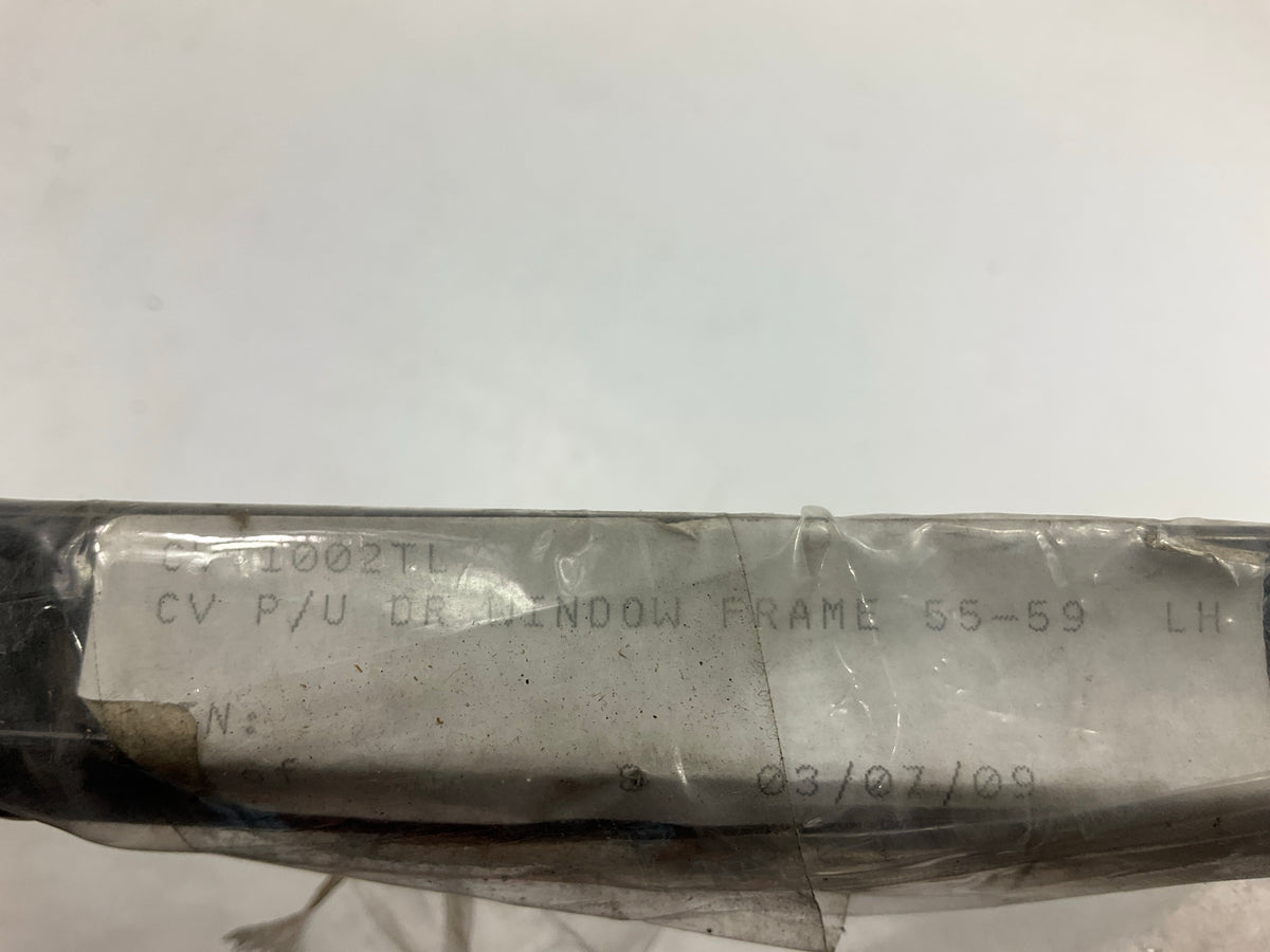 NEW 1955-1959 Chevy Pickup Truck Door Window Frame Set, Left + Right Side Pair