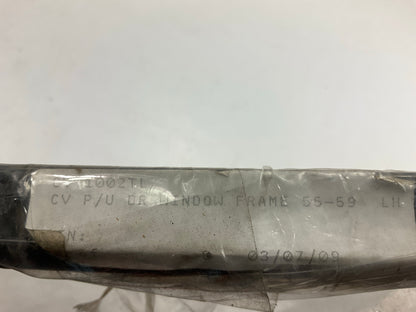 NEW 1955-1959 Chevy Pickup Truck Door Window Frame Set, Left + Right Side Pair