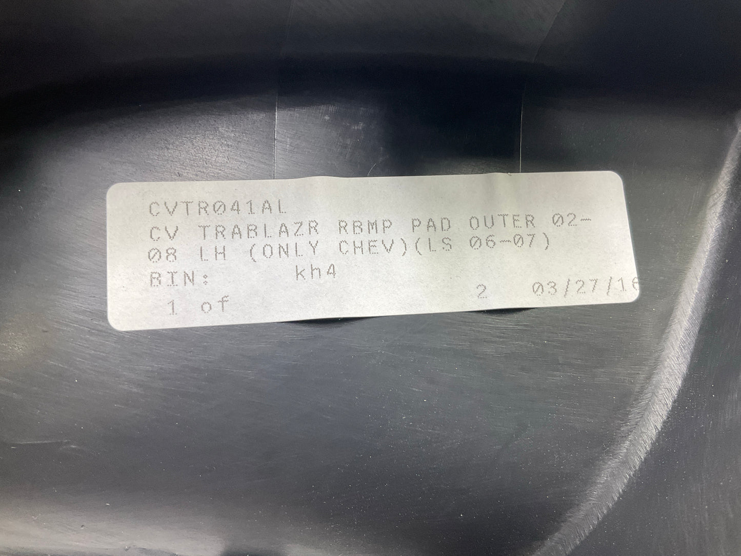 AFTERMARKET - Rear Left & Right Bumper Step Pad 2002-07 Chevy Trailblazer