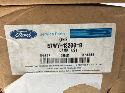 NOS OEM Ford Right & Left Parking Light Lamps Set - 1987-1988 Mercury Cougar