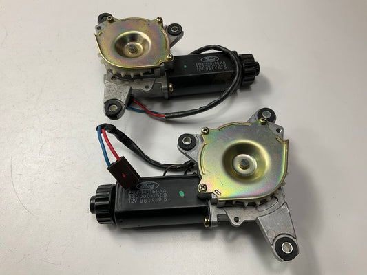 NEW Auto Retractable Seat Belt Motor, Left + Right Set OEM 1988-1994 Tempo Topaz