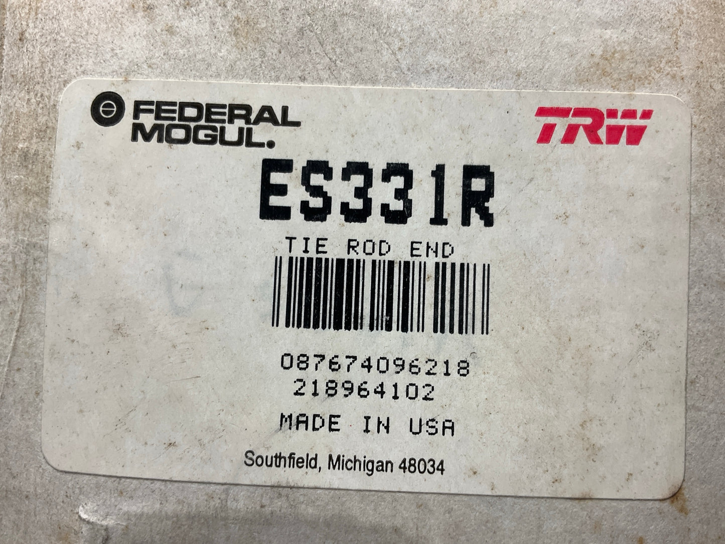 TRW Front Outer Left Right Tie Rod End SET 1968-1970 GMC Chevy G20 G25 G2500 Van