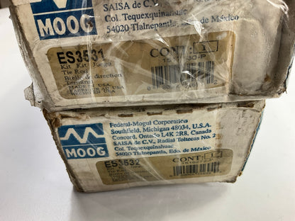 Moog ES3531 & ES3532 Front Right & Left Inner Tie Rod End Set