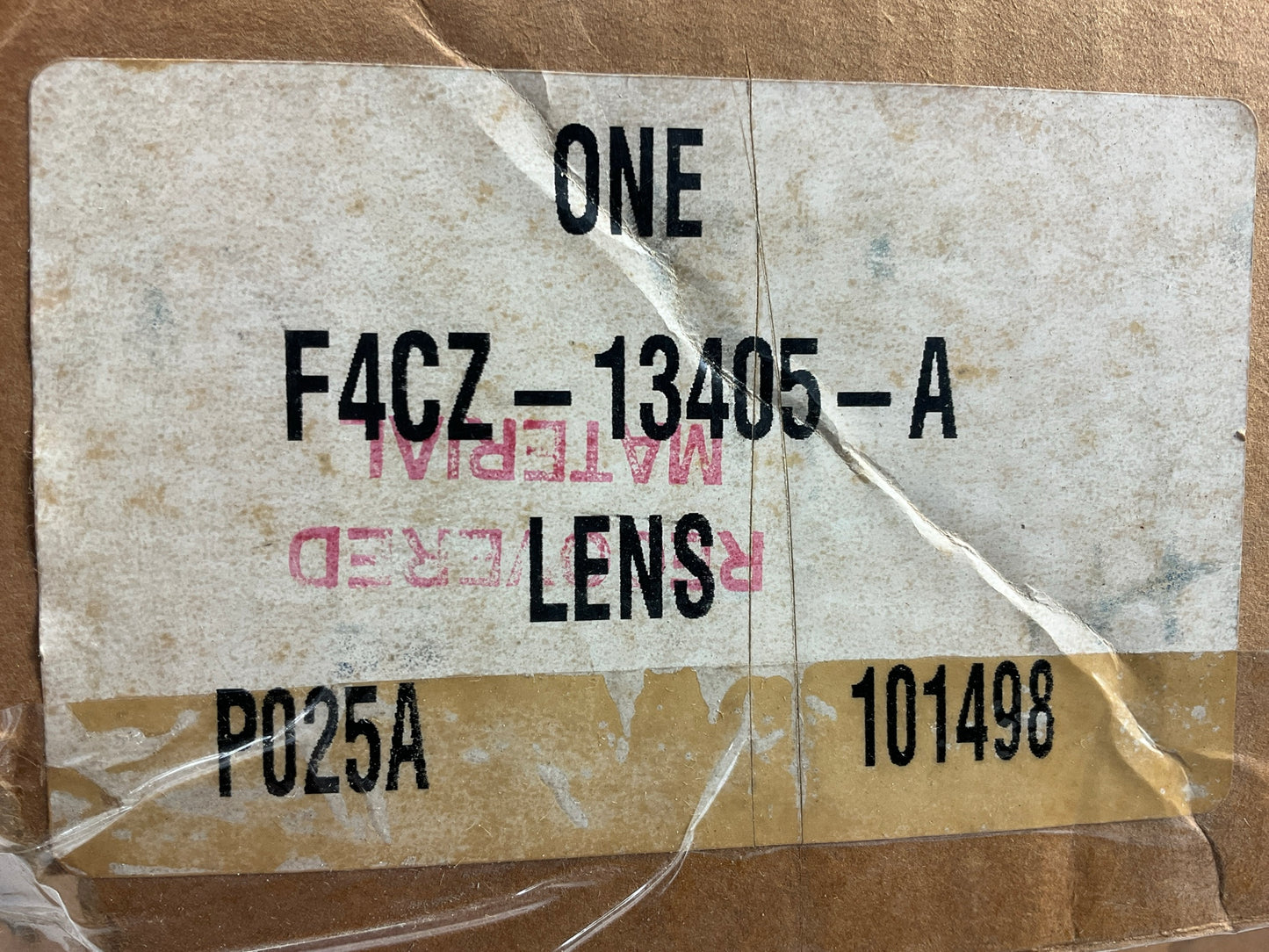 NEW 1994-1996 Ford Escort Tail Light Lamps Left & Right SET OEM F4CZ-13404-A