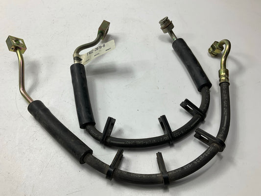 NEW OEM Ford Front Right & Left Brake Hose SET 90-91 E-150 1992-94 E250 E350 Van