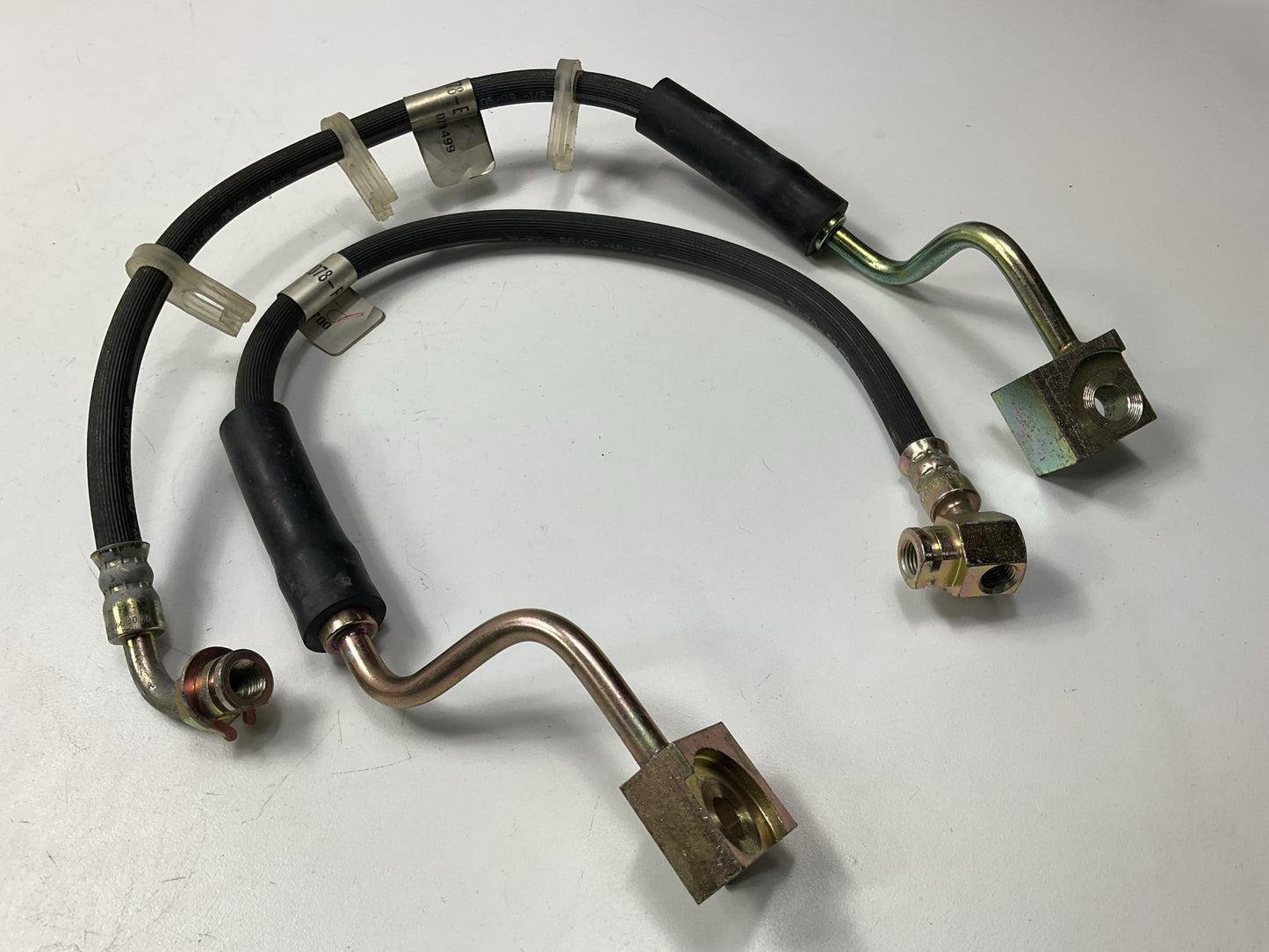OEM Ford Front Left &  Right Brake Hydraulic Hose 1994-2003 E-150 Econoline