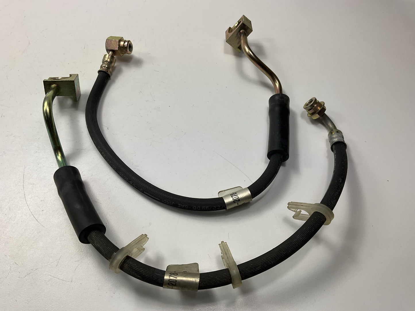 OEM Ford Front Left &  Right Brake Hydraulic Hose 1994-2003 E-150 Econoline