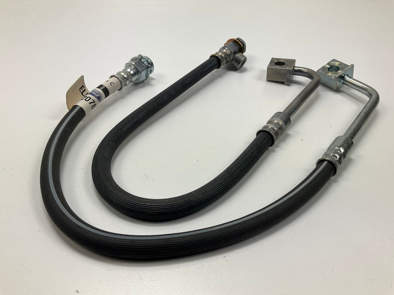 Ford F5TZ-2078-B Front Brake Hose Set: Left & Right 95-98 F-250, 95-97 F-350 RWD