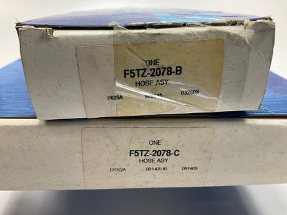 Ford F5TZ-2078-B Front Brake Hose Set: Left & Right 95-98 F-250, 95-97 F-350 RWD