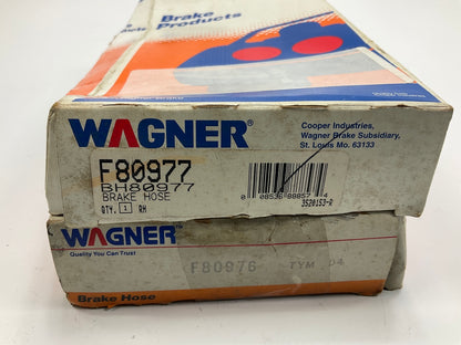 Wagner F80976 / F80977 Front Left & Right Brake Hose Set 81-83 E150 Van RWD ONLY