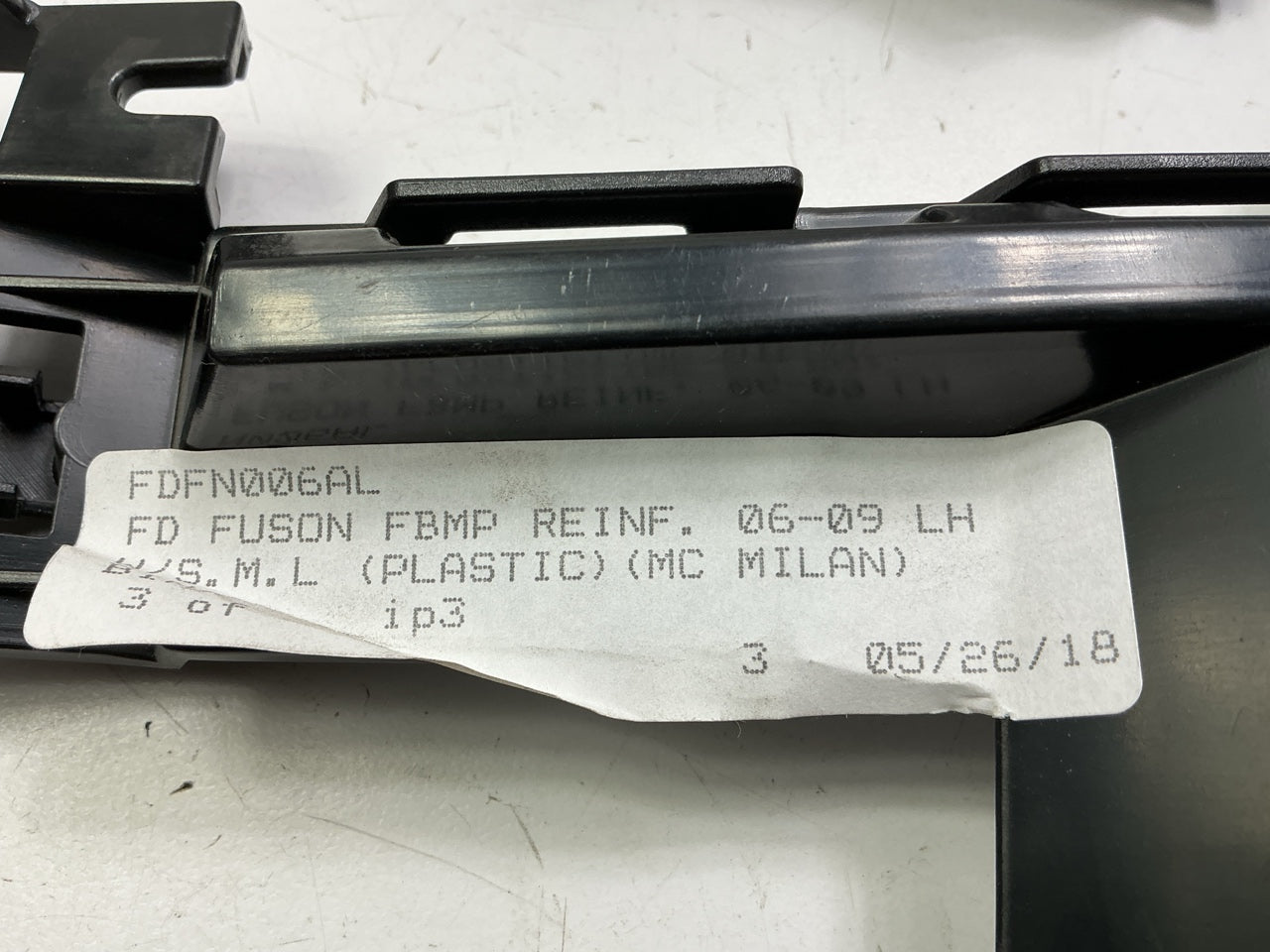AFTERMARKET Front Left / Right Bumper Reinforcement Bracket 06-09 Fusion Milan