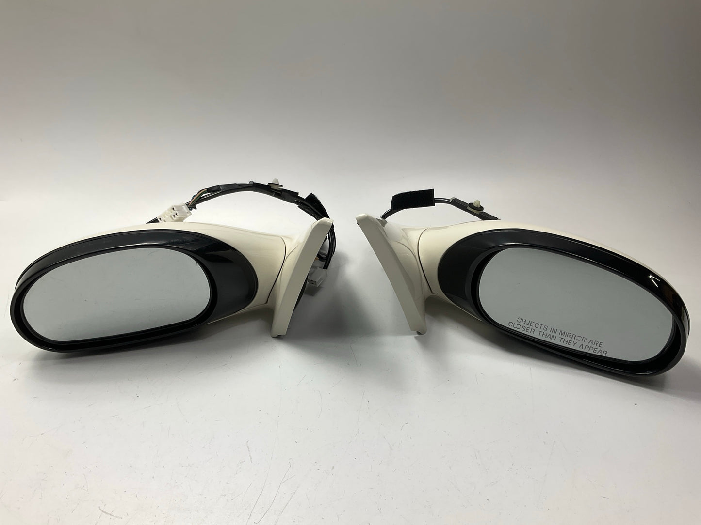NEW Left & Right Side View Door Mirror Set OEM For 1992-1994 Mazda 929, White