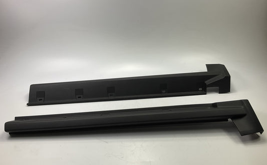 Front Left & Right Rocker Panel Molding Extension For 2012-2017 Jeep Compass
