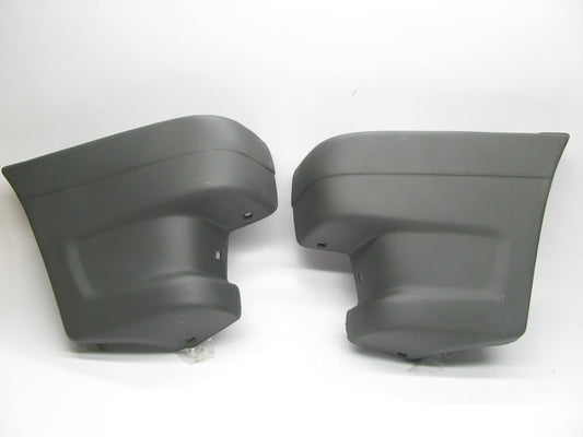 Front Bumper End Caps, Left & Right Set 1986-1987 Mazda B2000, 87-89 B2200 B2600