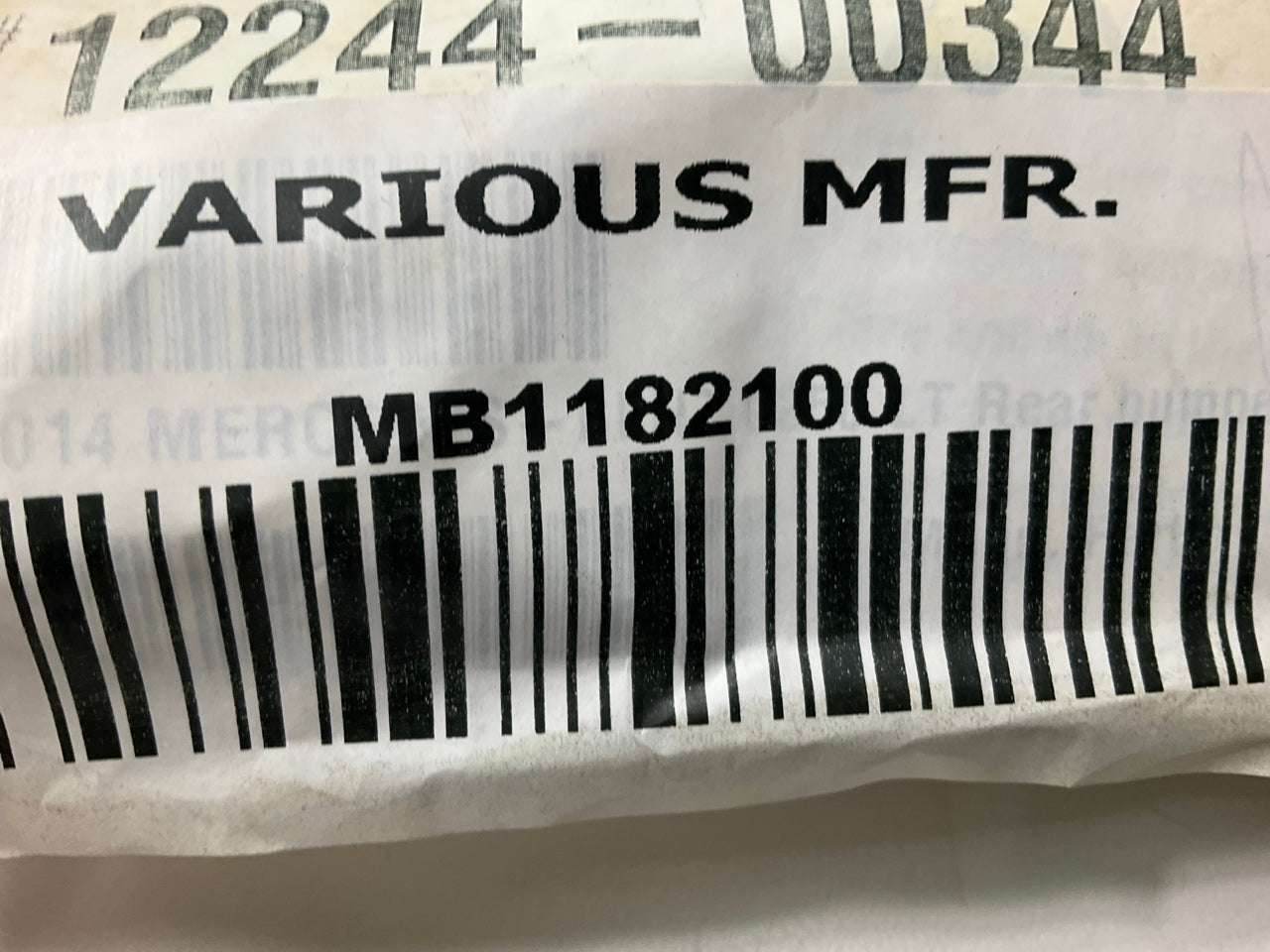 REAR LEFT & RIGHT Bumper Filler Trim For 12-15 Mercedes C-Class W/AMG PKG