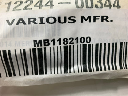 REAR LEFT & RIGHT Bumper Filler Trim For 12-15 Mercedes C-Class W/AMG PKG