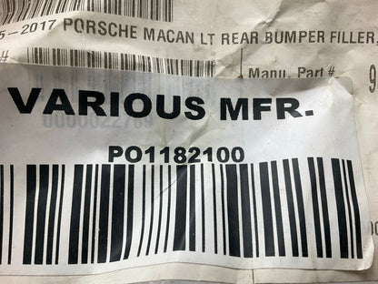 AFTERMARKET Rear Left & Right Bumper Filler Trim For 2015-2018 Porshe Macan