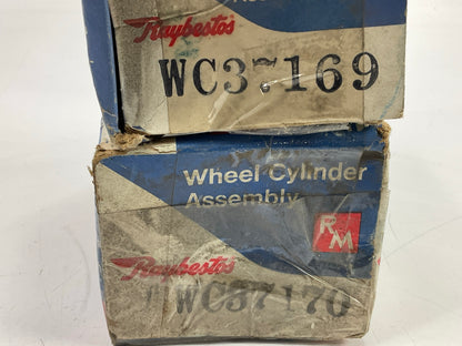 Raybestos WC37169 WC37170 Drum Brake Wheel Cylinder Set - Rear Right & Left