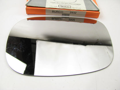 Burco 2932 Left Drivers Side Replacement Door Mirror Glass