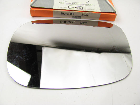 Burco 2932 Left Drivers Side Replacement Door Mirror Glass