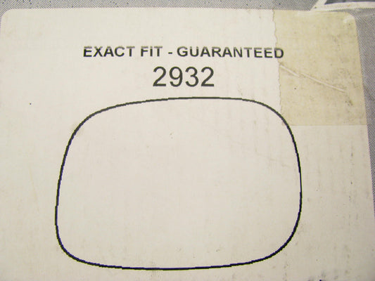 Burco 2932 Left Drivers Side Replacement Door Mirror Glass