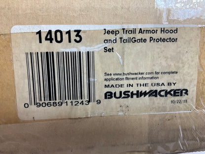 Bushwacker Trail Armor Hood / Tailgate Protector Guard Kit For 07-18 Wrangler