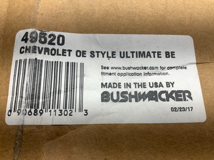 Bushwacker 49520 Truck Bed Side Rail Protectors - 07-14 Chevy 1500 2500 6.6' Bed